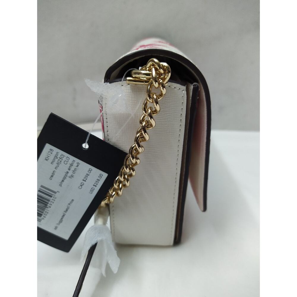 Kate Spade Morgan Cream Multicolor Leather Pineapples Crossbody Bag - NWT - Picture 16 of 16